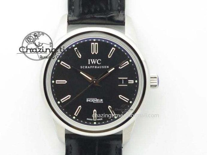 MIROTIME 0504 Classic Aquatimer Chrono IW376803 V6F 1:1 Best Edition Black Dial On SS Bracelet A 7361